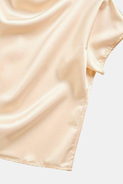 Oversized Cut-Out T-Shirt for Women - Casual Loose Fit
