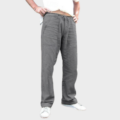 Men's Casual Pants with Drawstring