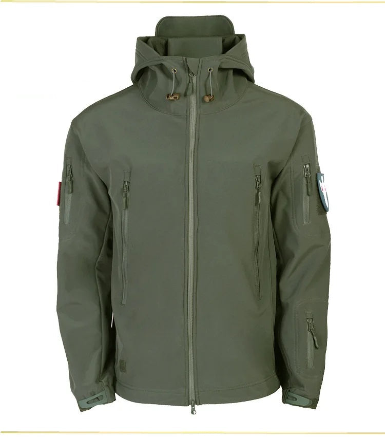 Men's tactical windbreaker jacket