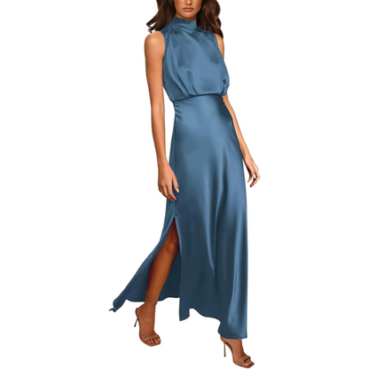 Women's Maxi Dress - Elegant Flowing Design - Formal Evening Wear