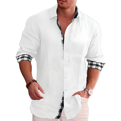 Men’s Winter Shirt with Elegant Fit and Comfortable Design