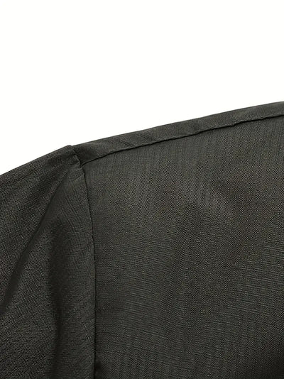 Men's Outdoor Jacket - Waterproof & Windproof - Hooded - Multi-Pocket - Full Zip