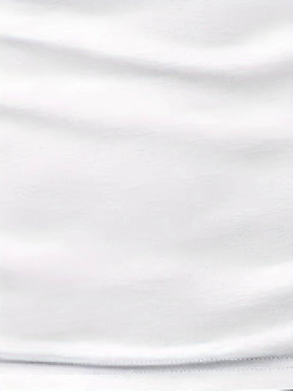 Men’s Polo Shirt – Slim Fit – Short Sleeve – Quarter Zip – Stylish Contrast Detail