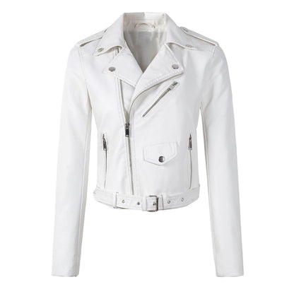 Women’s insulated jacket with belted waist