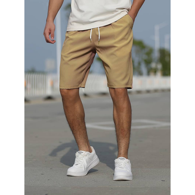 Men’s Casual Shorts – Relaxed Fit – Breathable Blend – Drawstring Waist – Side Pockets
