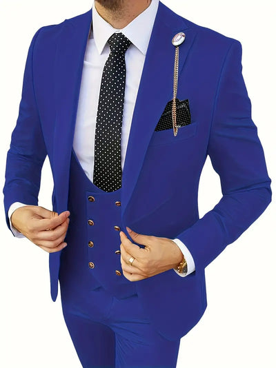 Men's Sustainable Luxury Suit – Formal Business Suit
