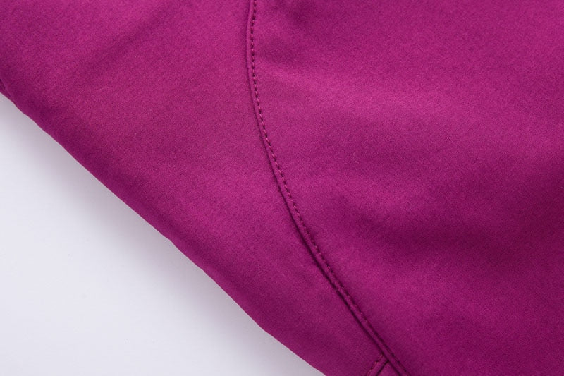 Fleece-lined softshell pants for women