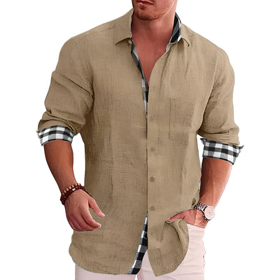Men’s Winter Shirt with Elegant Fit and Comfortable Design