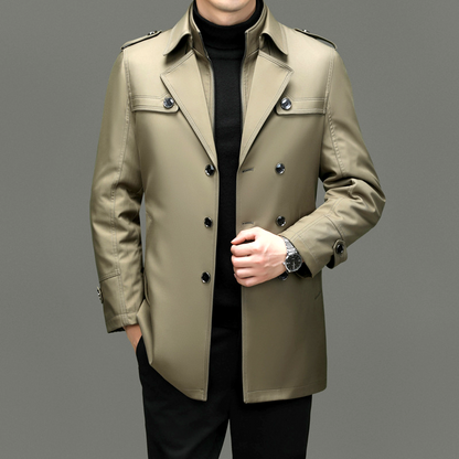 Double core jacket long sleeves for men