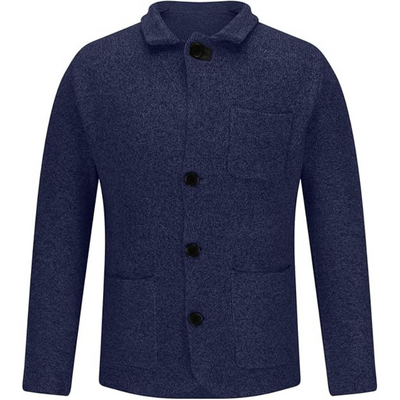 Men’s Blazer – Slim Fit – Wool Blend – Notched Collar – Tailored Casual Jacket