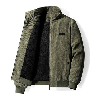Men's casual sherpa jacket