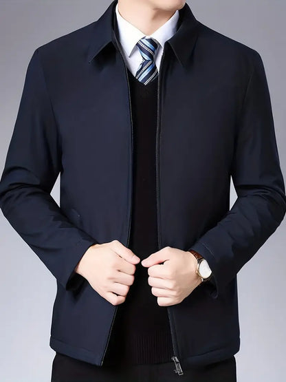 Men’s casual zipped jacket