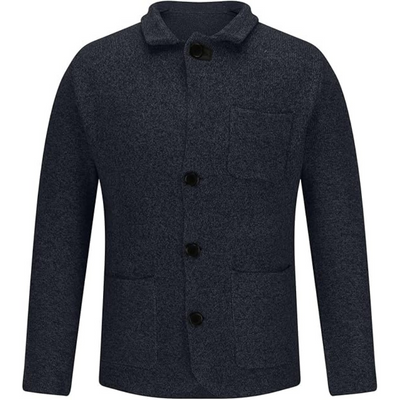 Men’s Blazer – Slim Fit – Wool Blend – Notched Collar – Tailored Casual Jacket