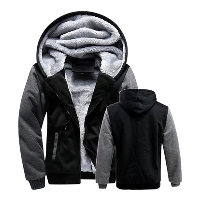 Men's soft long-arm hoodie