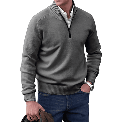 Men's comfortable long sleeve sweater