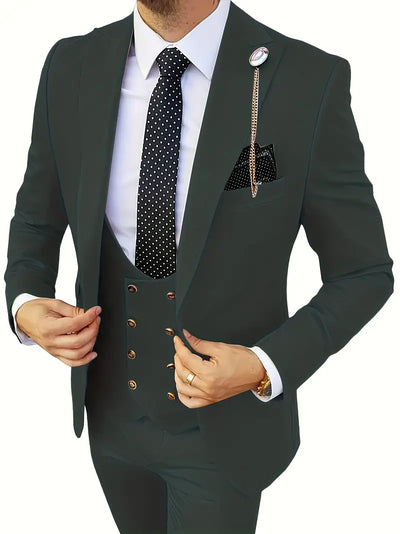 Men's Sustainable Luxury Suit – Formal Business Suit