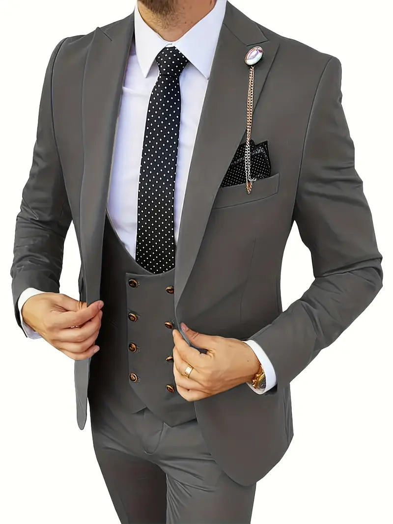 Men's Sustainable Luxury Suit – Formal Business Suit