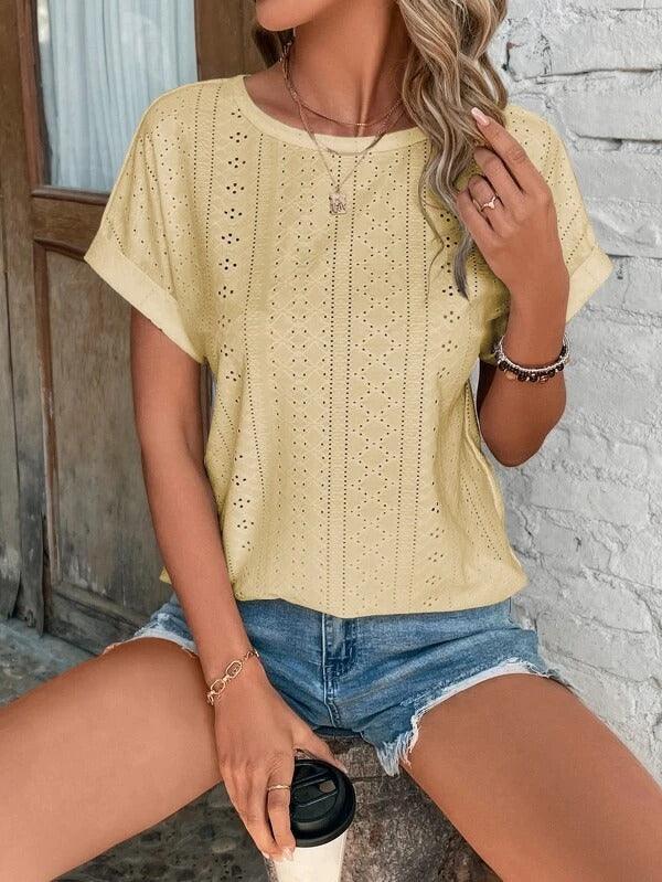 Women's Casual Cotton Short-Sleeve T-Shirt