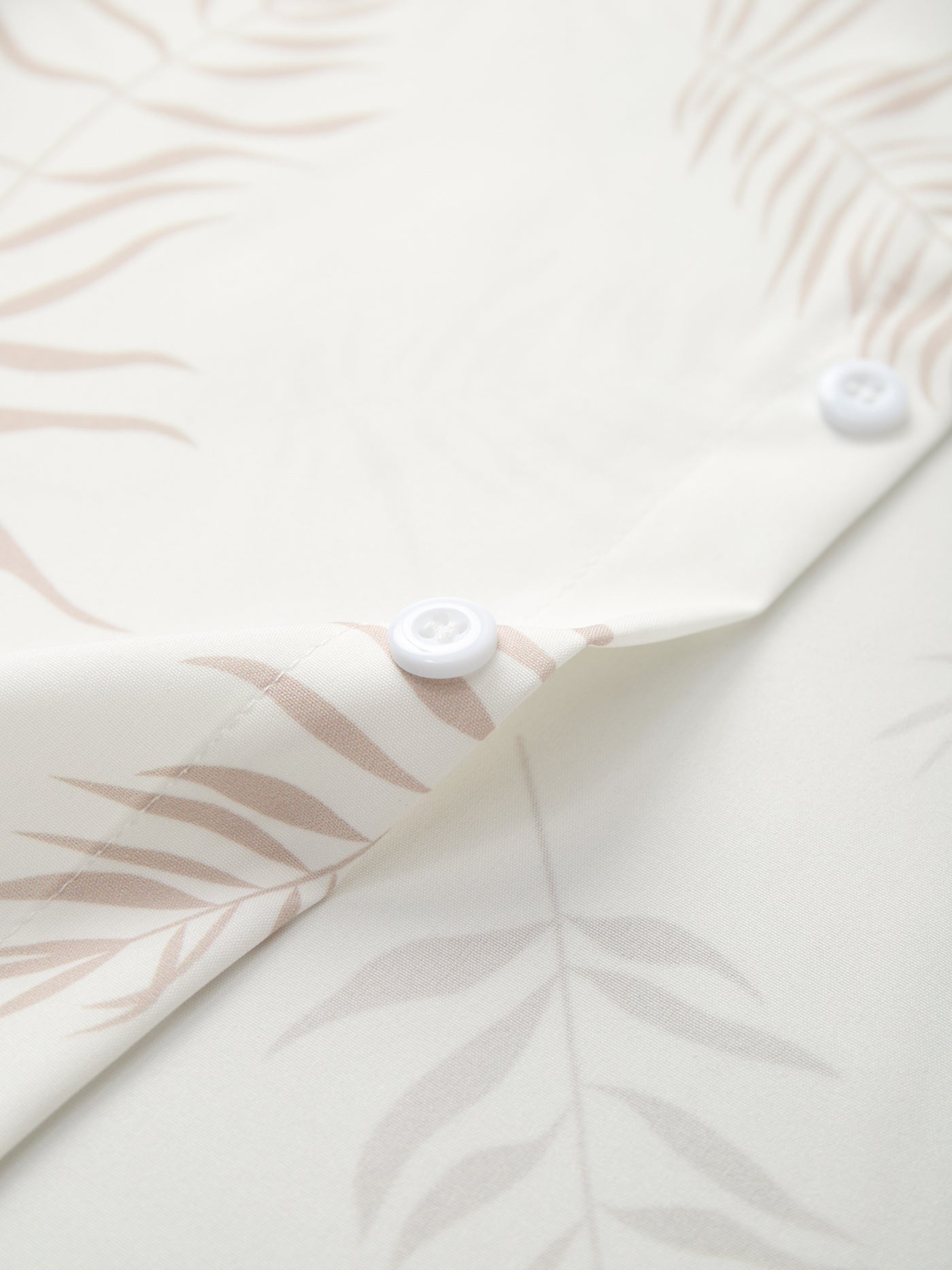 Tropical leaf two-piece outfit for men