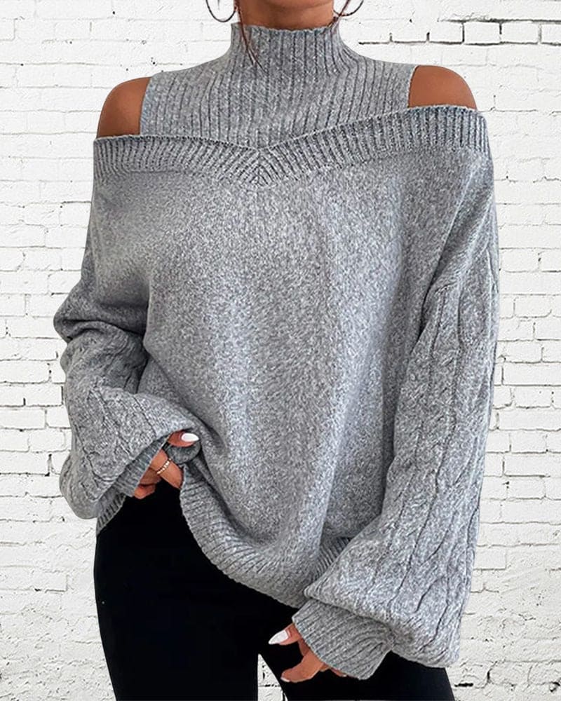 Women's casual loose sweater