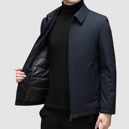 Men's elegant down casual jacket