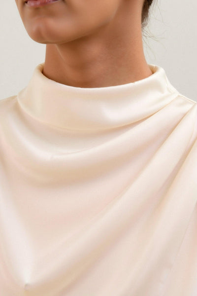 Oversized Cut-Out T-Shirt for Women - Casual Loose Fit