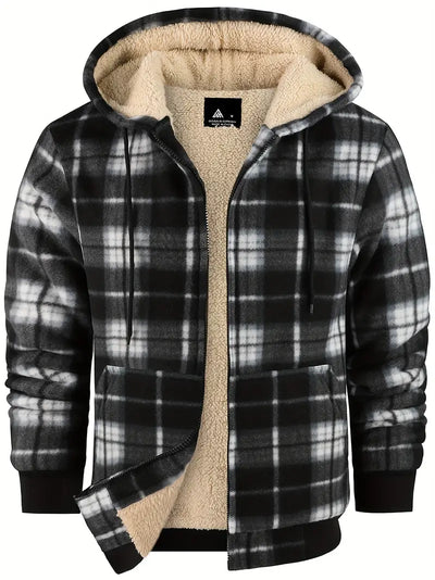 Winter Warm Fleece Lined Jacket | Stylish Durable Polyester Outer Layer
