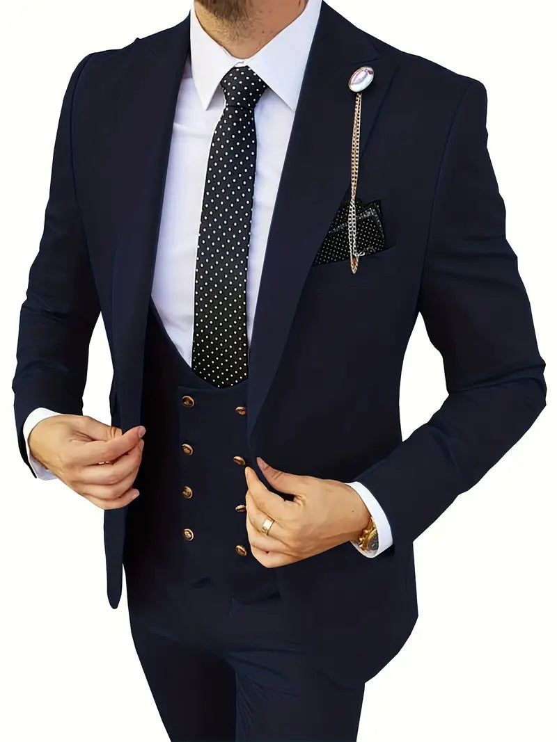 Men's Sustainable Luxury Suit – Formal Business Suit