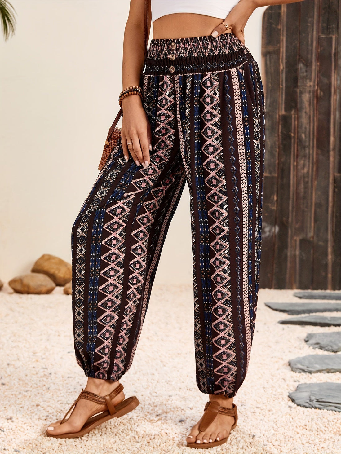 Aria - Elegante bohemian broek