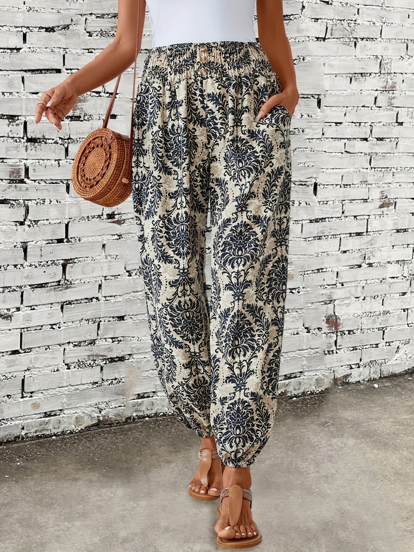 Women's elegant bohemian pants