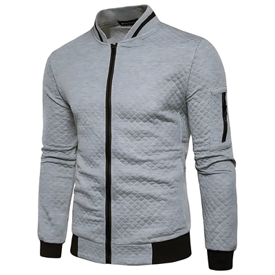 Men's Bomber Jacket - Lightweight, Breathable, All-Season Athleisure Style