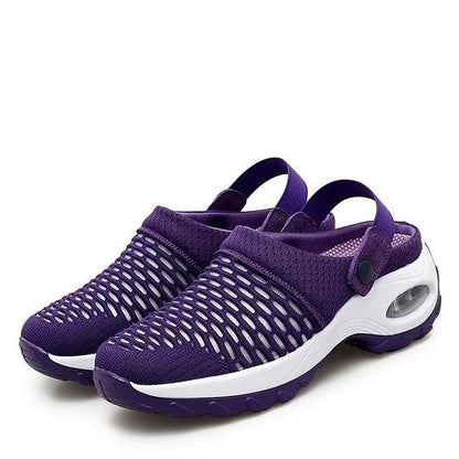 Women’s Orthopedic Shoes – Air Cushion Sole – Breathable Mesh – Adjustable Fit