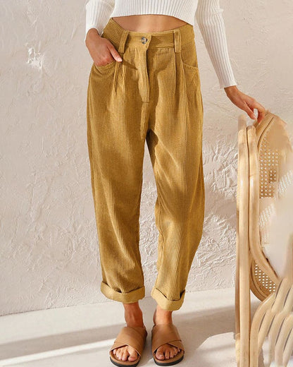 Women's corduroy pants for women