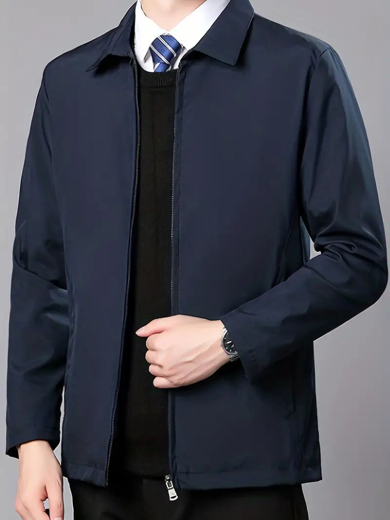 Men’s casual zipped jacket