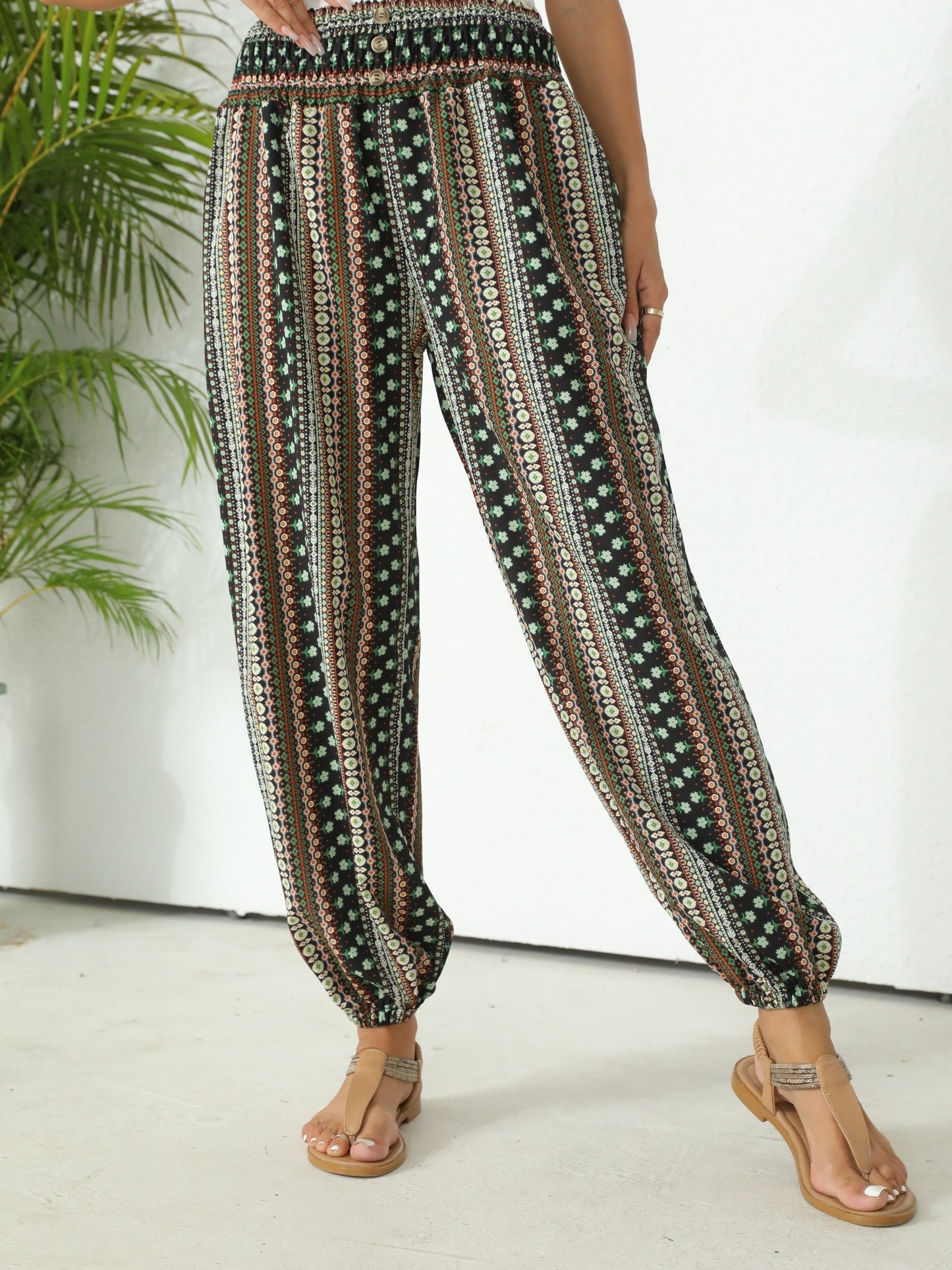 Women's elegant bohemian pants