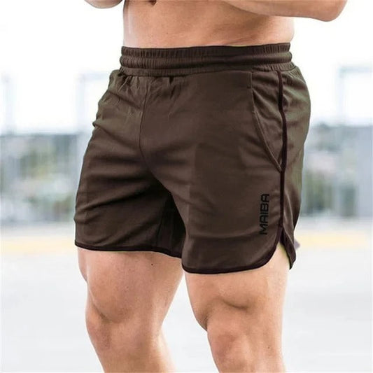 Men’s Swim Trunks – Slim Fit – Quick Dry Stretch – Mid-Thigh – Elastic Waistband