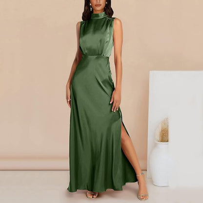 Women's Maxi Dress - Elegant Flowing Design - Formal Evening Wear