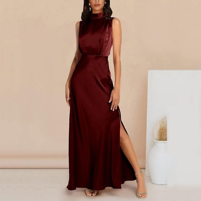 Women's Maxi Dress - Elegant Flowing Design - Formal Evening Wear