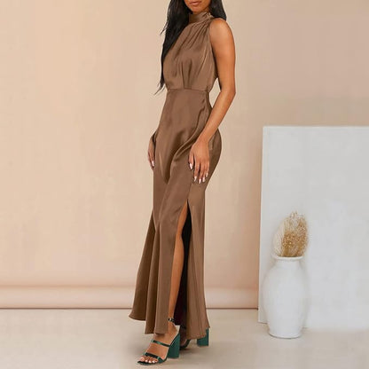 Women's Maxi Dress - Elegant Flowing Design - Formal Evening Wear