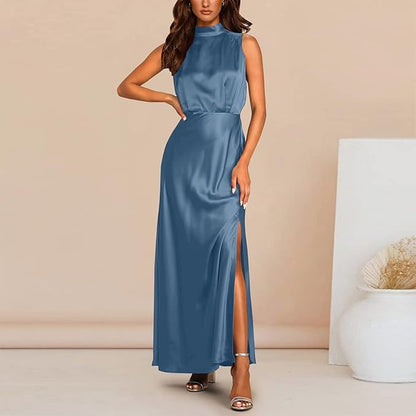 Women's Maxi Dress - Elegant Flowing Design - Formal Evening Wear