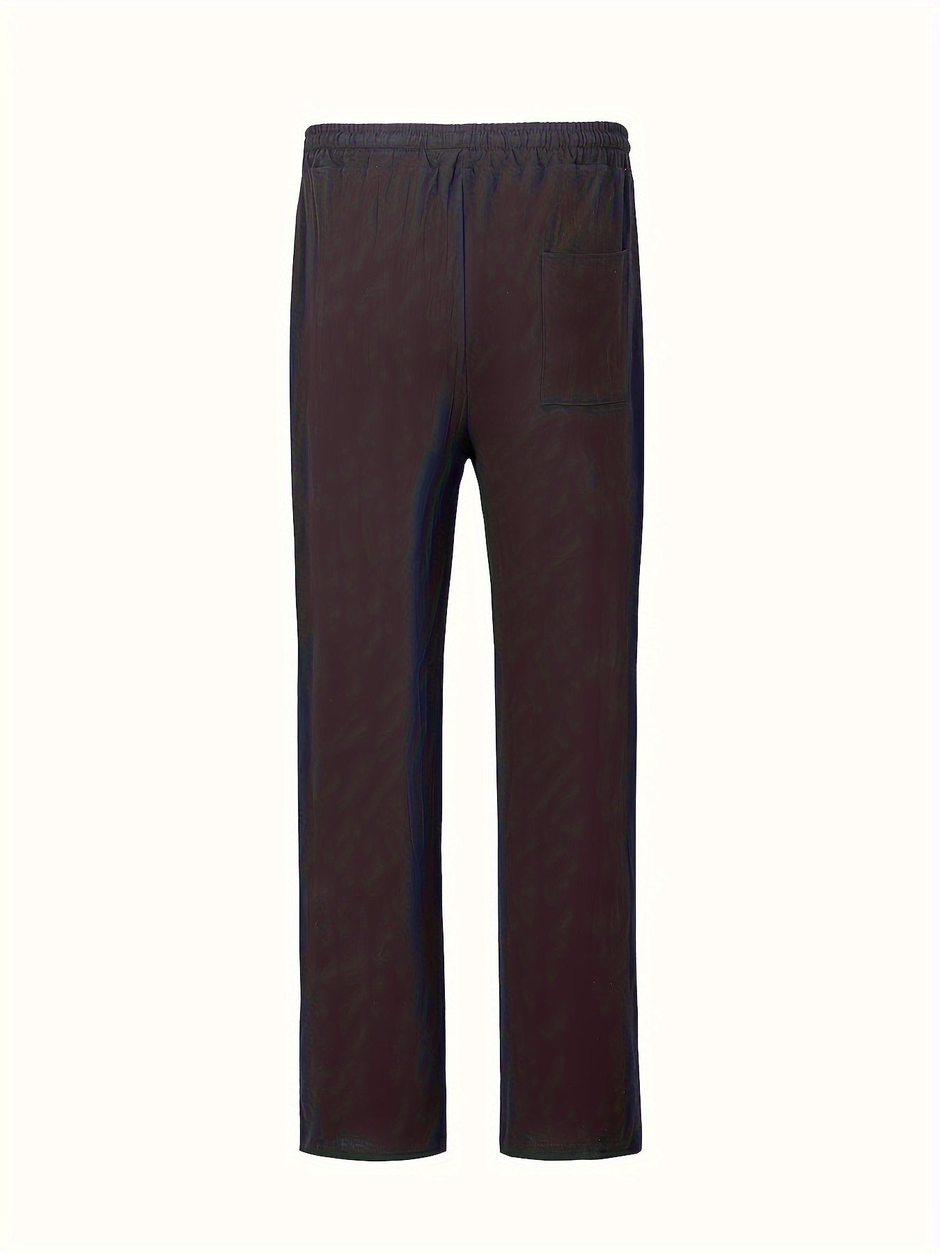 Lightweight drawstring beach pants for men