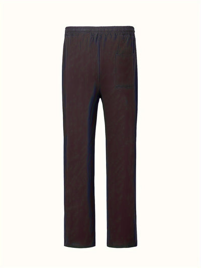 Lightweight drawstring beach pants for men