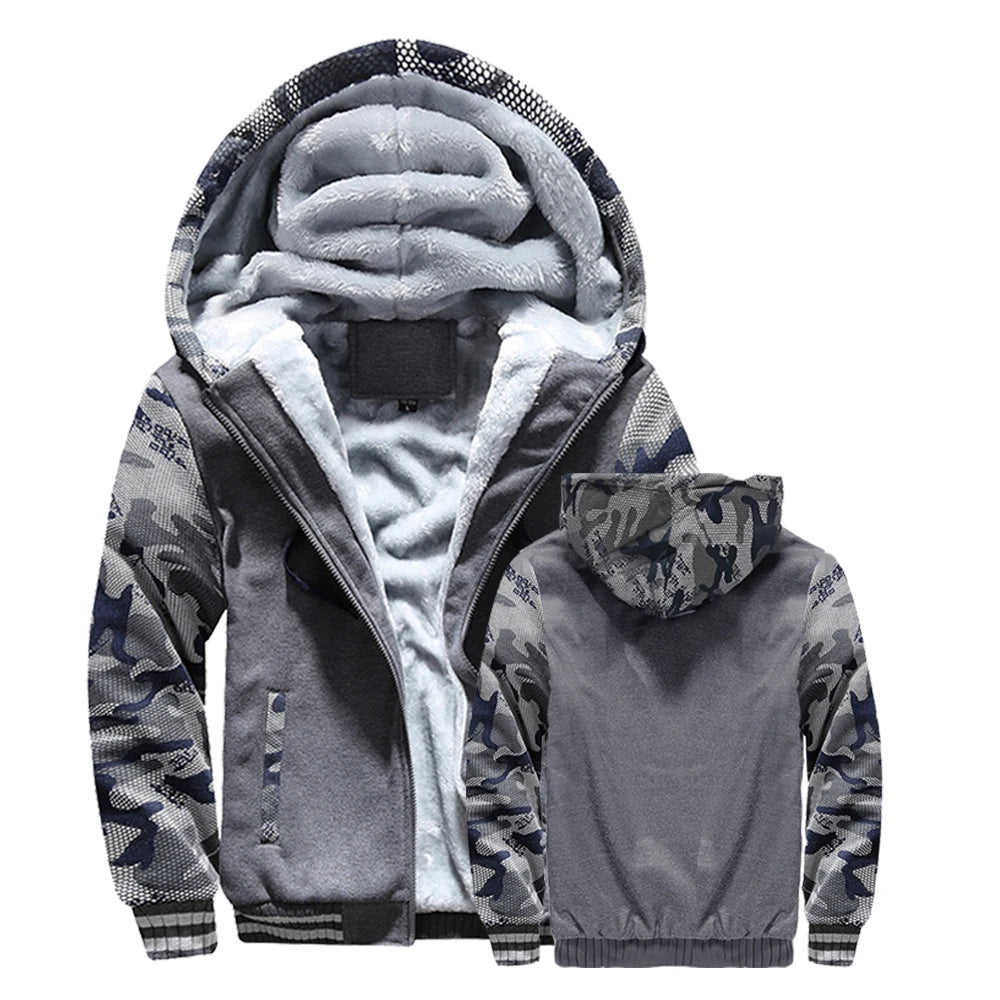 Men's soft long-arm hoodie