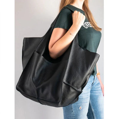 Women’s Shoulder Bag – Oversized Design – Smooth Finish