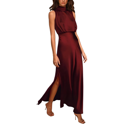 Women's Maxi Dress - Elegant Flowing Design - Formal Evening Wear