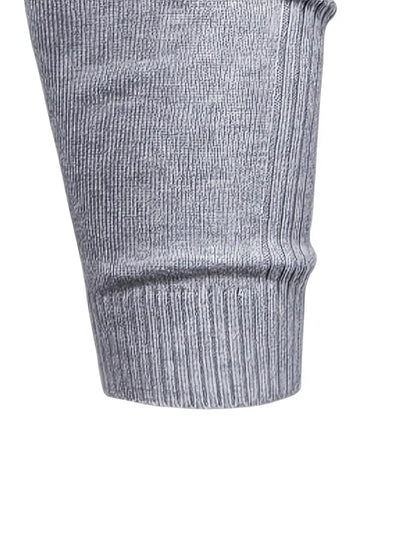 Men's casual pullover with turtleneck for men