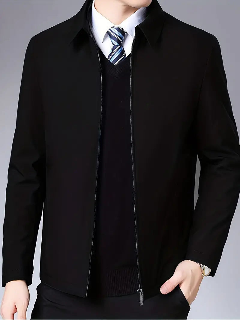 Men’s casual zipped jacket