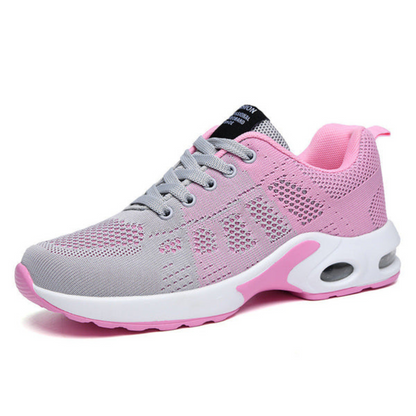 Women's Lightweight Orthopedic Running Shoes - Breathable Cushioned Athletic Sneakers