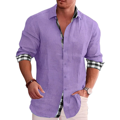 Men’s Winter Shirt with Elegant Fit and Comfortable Design