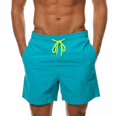 Men’s Swim Shorts – Relaxed Fit – Fast-Drying – Breathable Blend – Mid-Length